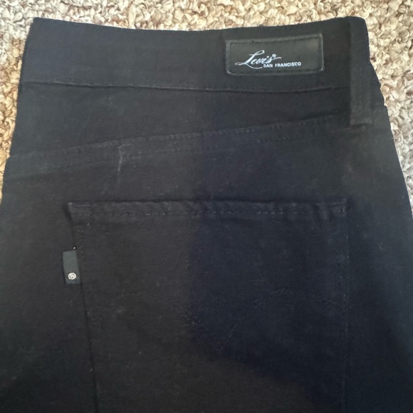Levi’s Black Bootcut Denim Jeans NWOT - Picture 3 of 6